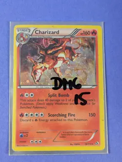 Charizard - 19/113 - Alternate Holo Promo Black & White Promos - Pokemon - DMG - Image 3