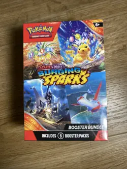 Pokemon TCG Surging Sparks Scarlet & Violet Booster bundle box FACTORY SEALED - Image 4