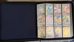 🔥 Pokemon Binder – Rainbow, Gold, Illustration Rares & More! 🔥 - Image 1