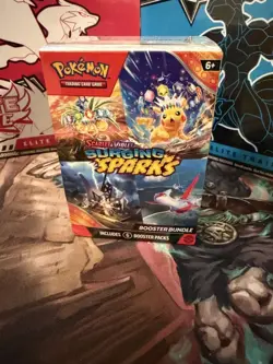 Pokemon TCG: S&V Surging Sparks Factory Sealed Booster Bundle Box - Image 1