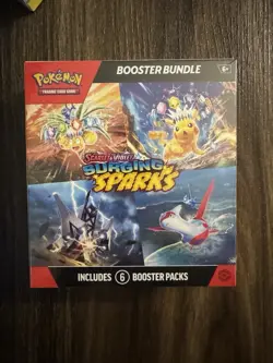 Pokemon TCG: S&V Surging Sparks Sealed Booster Bundle Box - Image 1