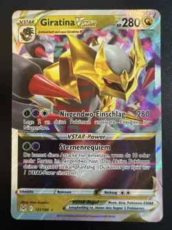 Giratina VSTAR 131/196 Holo UR Pokemon TCG Verlorener Ursprung LOR NM Deutsch - Image 1