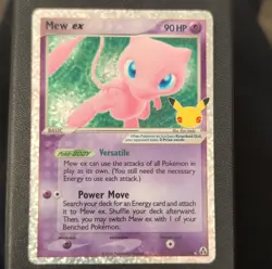 Pokemon Mew EX Rare Holo Legend Maker Celebrations 88/92 Basic 90 - Image 1