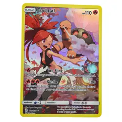 Torkoal Secret 237/236 SM Cosmic Eclipse Pokemon Holo Illustration Rare NM - Image 2
