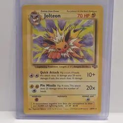 Pokemon Jolteon Jungle 20/64 Rare Regular Stage 1 70 HP Unlimited English - Image 1