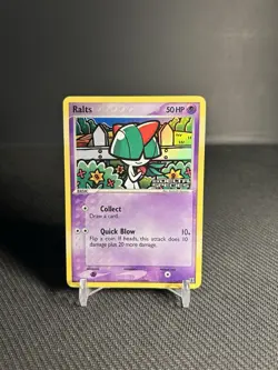 Pokemon TCG Ralts 81/113 Delta Species Reverse Holo MP - Image 1