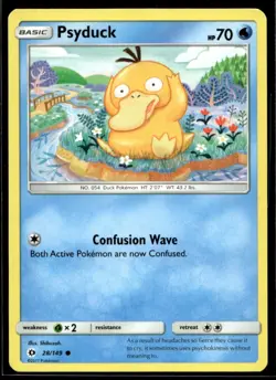 Psyduck SM Base Set 28/149 LP Pokemon TCG | Buy10 Get10 Free - Image 1