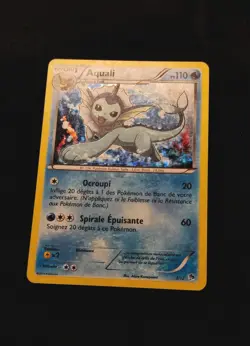 Pokemon "Aquali / Vaporeon" 3/12 *Holo* McDonald's 2013 - French - Ex/GD - Image 3