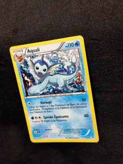 Pokemon "Aquali / Vaporeon" 3/12 *Holo* McDonald's 2013 - French - Ex/GD - Image 4