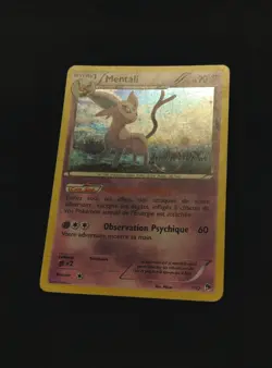 Pokemon "Mentali / Espeon" 7/12 *Holo* McDonald's 2013 - French - Played - Image 3