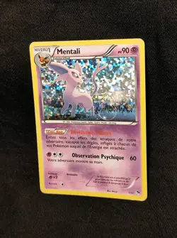 Pokemon "Mentali / Espeon" 7/12 *Holo* McDonald's 2013 - French - Played - Image 4
