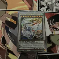 *** COSMIC BLAZAR DRAGON *** QUARTER CENTURY SECRET RARE MP24-EN029 YUGIOH! - Image 1
