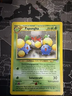 German Neo Revelation Jumpluff “Papungha” Holo 9/64 Pokemon TCG. LP Condition. - Image 1