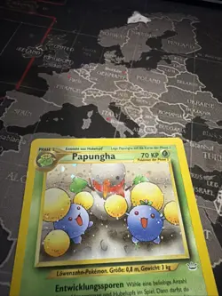 German Neo Revelation Jumpluff “Papungha” Holo 9/64 Pokemon TCG. LP Condition. - Image 3