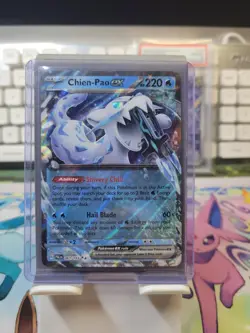 Pokemon TCG Holo Rare Chein-Pao EX 061/193 Paldea Evolved NM - Image 1