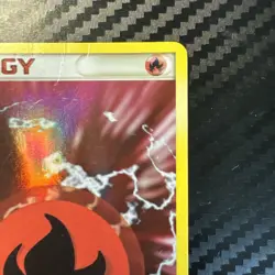 2006 Pokemon EX Holon Phantoms Fire Energy Holo #106/110 HP/DMG - Image 3