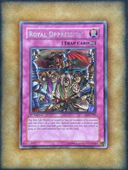 Yugioh Royal Oppression LOD-091 Rare 1st Ed NM - Image 1
