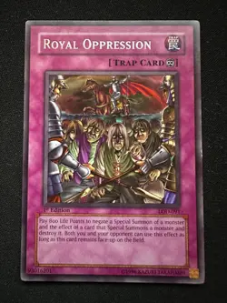 Yu-Gi-Oh! Royal Oppression (LOD-091, 1st Edition, Rare, LP) - Image 1