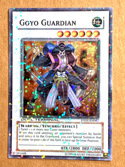 yugioh Goyo Guardian DT01-EN087 Super Parallel Rare near mint - Image 1
