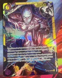 One Piece TCG English OP15-118 Enel SEC Foil - Image 1