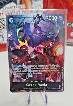 One Piece TCG PRB02-013 Gecko Moria Alt Art Rare Alternate - Pack Fresh - Image 1