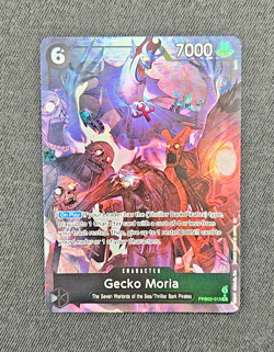 One Piece TCG PRB02-013 Gecko Moria Alt Art Rare Alternate - Pack Fresh - Image 2