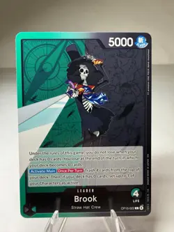 Brook OP15-022 Leader One Piece Adventure On Kami’s Island NM - Image 1