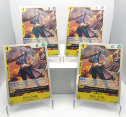 Nico Olivia Playset - OP09-106 x4 - Emperors in the New World - One Piece TCG - Image 1