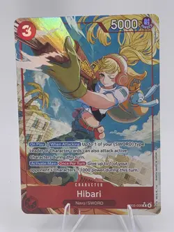 Hibari (Alternate Art) EB03-008 One Piece Extra Booster: Heroines - Near Mint - Image 1
