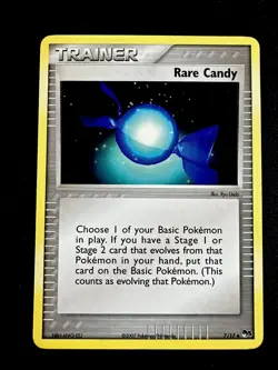 Rare Candy 7/17 NM POP Series 5 Uncommon Vintage Pokemon Card Near Mint - Image 1