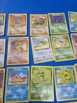 WOTC Pokemon Cards Non Holo 1st Edition Rocket Fossil Jungle Bundle Job Lot - Image 3
