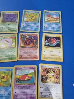 WOTC Pokemon Cards Non Holo 1st Edition Rocket Fossil Jungle Bundle Job Lot - Image 4