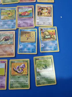 WOTC Pokemon Cards Non Holo 1st Edition Rocket Fossil Jungle Bundle Job Lot - Image 5