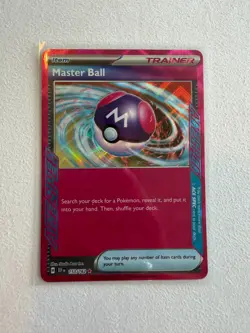 Master Ball 153/162 Sv05: Temporal Forces Ace Spec Card - Image 1