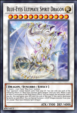 Yugioh! Blue-Eyes Ultimate Spirit Dragon 25LP-EN020 World Championship - Image 1