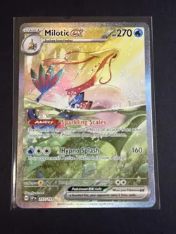 Pokemon TCG Milotic EX Special Illustration Rare Card 237/191 Surging Sparks - Image 4