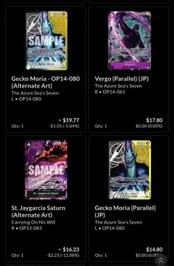 One Piece TCG LOT (41 Cards) - (Pack Fresh) - Image 5