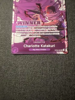 Charlotte Katakuri (Winner Pack 2025 Vol. 3) OP08-062 One Piece Promotion Cards - Image 4