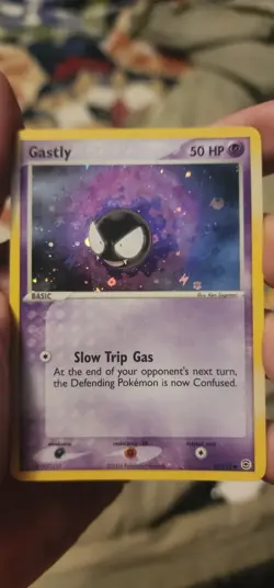 Pokemon Gastly FireRed & LeafGreen 63/112 Reverse Holo Common 50 HP TCG Card - Image 1
