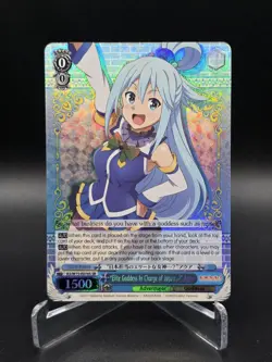 Weiß Schwarz KonoSuba Re:Edit Card KS-W75-076S SR Aqua Foil - Image 1