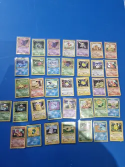 First edition Neo Base Set Team Rocket Jungle Fossil Pokemon Cards Bundle WOTC - Image 1