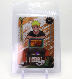 Naruto Shippuden - Naruto Uzumaki PSA Magazine Promo Card Sealed - Image 1