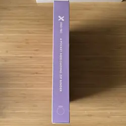 Just Purple Vault X Just 4-Pocket Exo-Tec Zip Binder 160 Cards- BRAND NEW IN BOX - Image 4