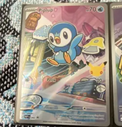Pokemon TCG MEP Holo Lot Piplup Turtwig Chimchar promo cards 2026 English - Image 1