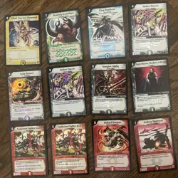 Duel Masters Holo Card Lot 12 Cards LP To MP *Read Des.* - Image 1