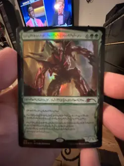 MTG Foil Vorinclex, Voice of Hunger Secret Lair Phyrexian Praetor #213 Near Mint - Image 1