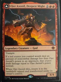 Ojer Axonil, Deepest Might #0158_The Lost Caverns of Ixalan - Regular NM - Image 1