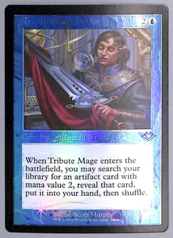 Tribute Mage - Retro Frame - Foil - 10 - Modern Horizons (MH1) MTG - Image 1