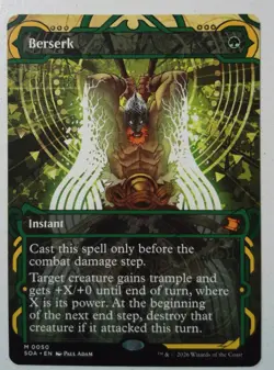 Berserk *Mythic Rare* Magic MtG x1 SOA Mystical Archive - Image 1