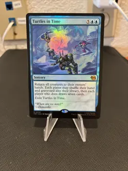 Magic: The Gathering TMT MF 0055 Turtles in Time Foil TMNT - Image 1